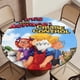 thumbnail image 5 of Daniel el travieso-theme Fitted Round Tablecloths Elastic Edged Table Covers Waterproof Table Cloth for Kitchen Holiday Party Tables Decor 150cm, 5 of 6