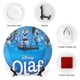 thumbnail image 3 of Olaf presenta Plato decorativo de porcelana fina (bone china), plato decorativo de cerámica para hogar, oficina, soporte de pared, platos decorativos para dormitorio - 6 pulgadas (15 cm), 3 of 6