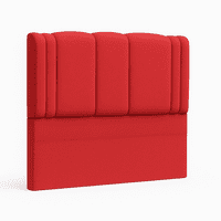 Ethan Desing - Respaldo De Cama 1 Plazas Milano Rojo