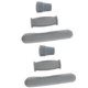 thumbnail image 2 of Juego De 2 Accesorios Para Muletas, Almohadilla Para Muletas, Cubiertas Para Empu?aduras Y Cubiertas Para Puntas, Gris, 2 of 6
