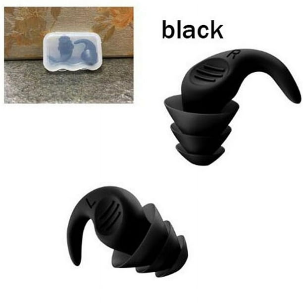 Sleep, Swim, and Travel in Peace with 1 Pair of Soft and Comfortable Silicone Earplugs - Sound Insulation, Noise Reduction, and Waterproof