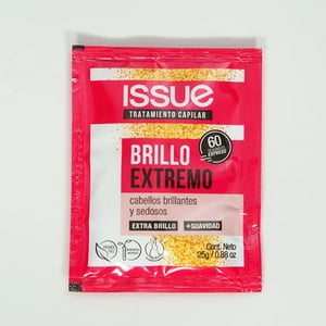 Cosmetica Nacional - Tratamiento Capilar Issue Brillo Extremo Sachet X25G
