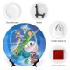 thumbnail image 3 of Peter Pan Plato decorativo de porcelana fina (bone china), plato decorativo de cerámica para hogar, oficina, soporte de pared, platos decorativos para dormitorio - 6 pulgadas (15 cm), 3 of 6