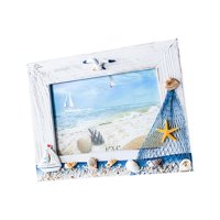 Bothyi - Titular De La Foto Artesanía Mesa Moda Velero Adornos Mediterráneos 6 Pulgadas 20X15Cm