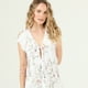 thumbnail image 2 of Camisola de Dormir Sesgo Blanco Flor, 2 of 5