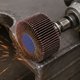 thumbnail image 5 of Rueda Traslapada 60 mm - Metal y Acero Inox. - Grano 80 - Vástago 6 mm - G-Saitor A - Sait, 5 of 5