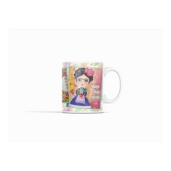 Taza Frida Kahlo Eterna - Arte que No Muere