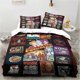 thumbnail image 1 of Cartoon futuramas Bender bedding set duvet cover bed set quilt cover pillowcase comforter king queen size boys adult bedding set-, 1 of 5