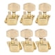 thumbnail image 2 of Clavijas De Afinación Semicerradas 3R 3L Gear Tuning Machine Head Partes De Guitarra Acústica, 2 of 3