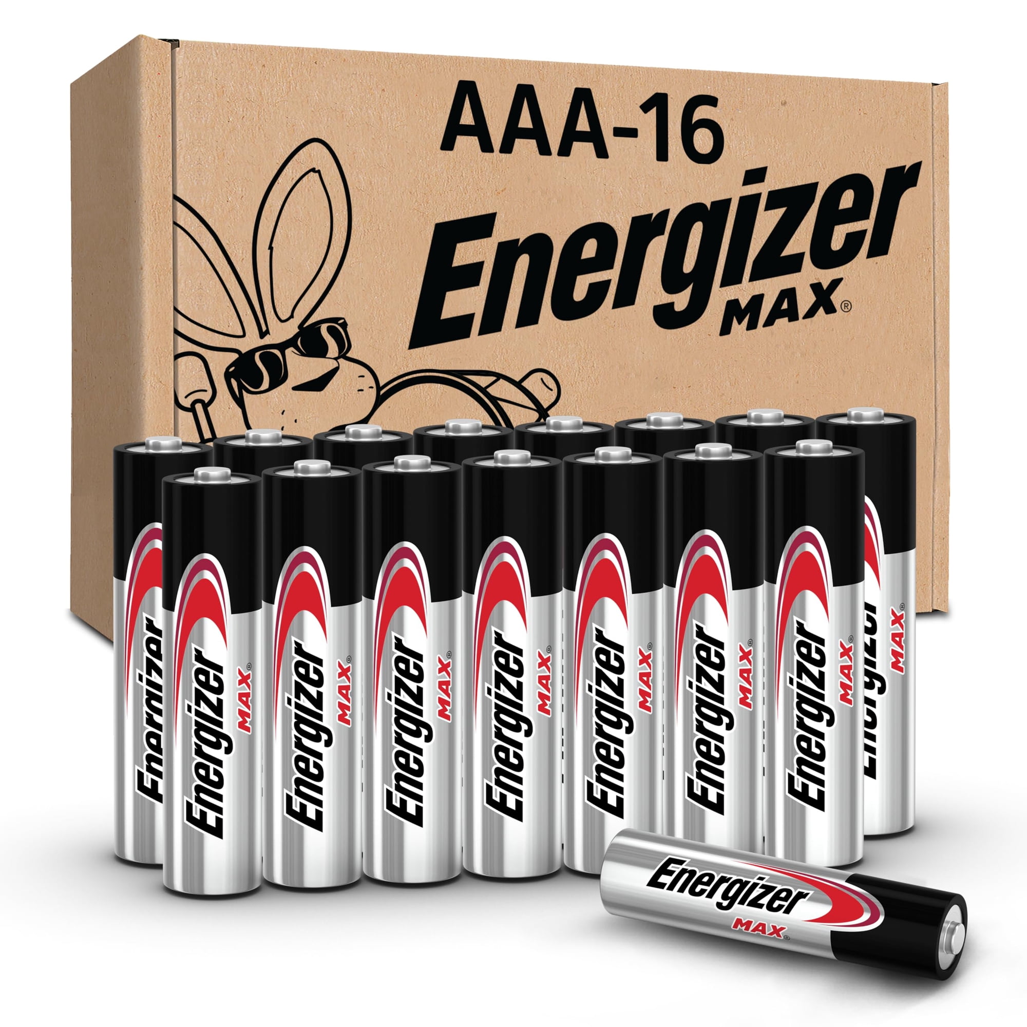 Batería Alcalina Energizer Max Aaa De 1,5 V (paquete De 16)