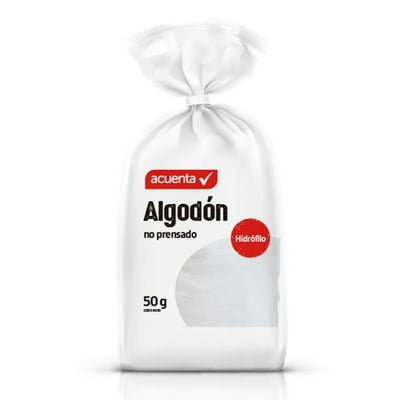 Algodón Hidrofilo 50 G Acuenta