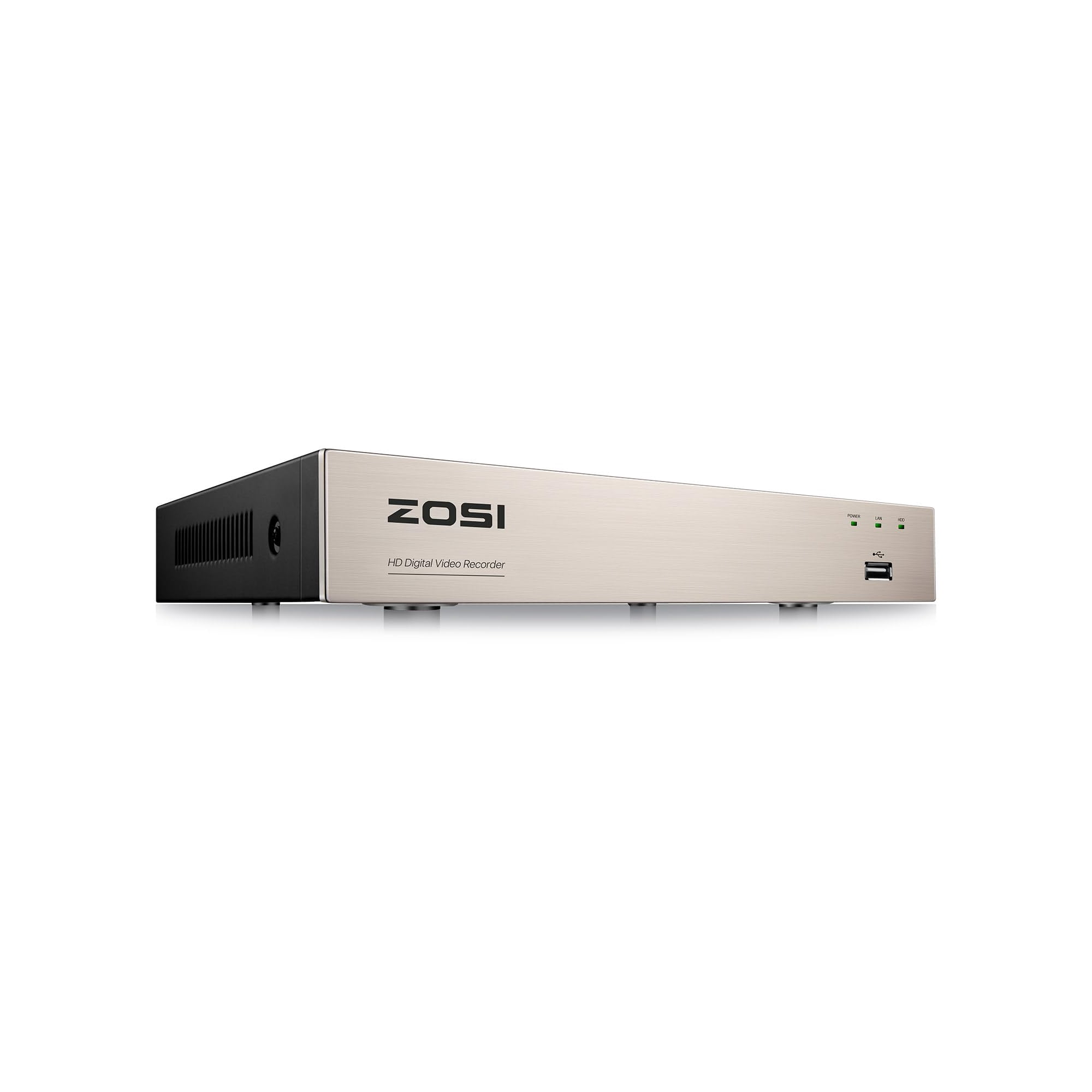 Grabador Dvr Cctv Zosi 3k Lite De 8 Canales Con Detección Artificial De Humanos Y Vehículos