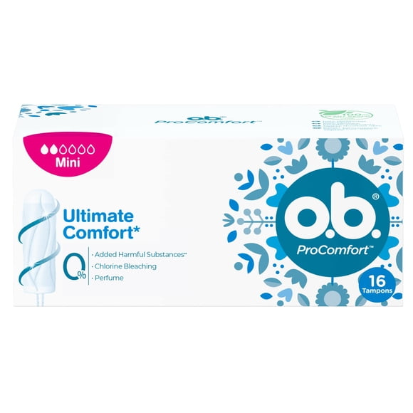 Tampones o.b. Procomfort Mini flujo ligero 16 unidades