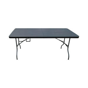 Northwest - Mesa Plegable Negra 180 Cm