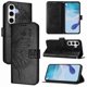 thumbnail image 5 of Funda Cartera Mariposa Para Samsung Galaxy S24 Fe Con Soporte Y Ranuras Para Tarjetas Negro, 5 of 5