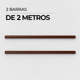 thumbnail image 5 of Set Barra Doble Andino 21Mm Chocolate X 2.00, 5 of 7