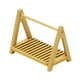 thumbnail image 4 of Estante De Almacenamiento De Madera Para Casa De Muñecas A Escala 1/12 Para Accesorios De Casa De Muñecas, Adorno Beige, 4 of 5