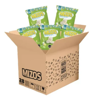 Mizos - Galletas De Arroz 100% Integral Yogur Limón 25Grs.
