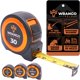 thumbnail image 1 of Cinta Métrica Wrangler Tools 9 m con recubrimiento de nylon y alcance sin doblar de 10 ft, 1 of 8