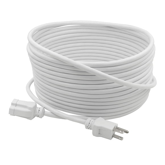 Cable de extensión Prime EC883627 10,67 m 16/3 SJTW 13A 125V blanco