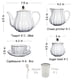thumbnail image 3 of Set de té Sweejar British Royal Series 240 ml Service 6 +Acc, 3 of 6