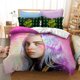 thumbnail image 1 of Billie Eilish Bedding Set Singer Rapper Duvet Cover Pillowcase Bed Set3-Piece Bedding Set (1 Duvet Cover + 2 Pillow Shams), 1 of 5