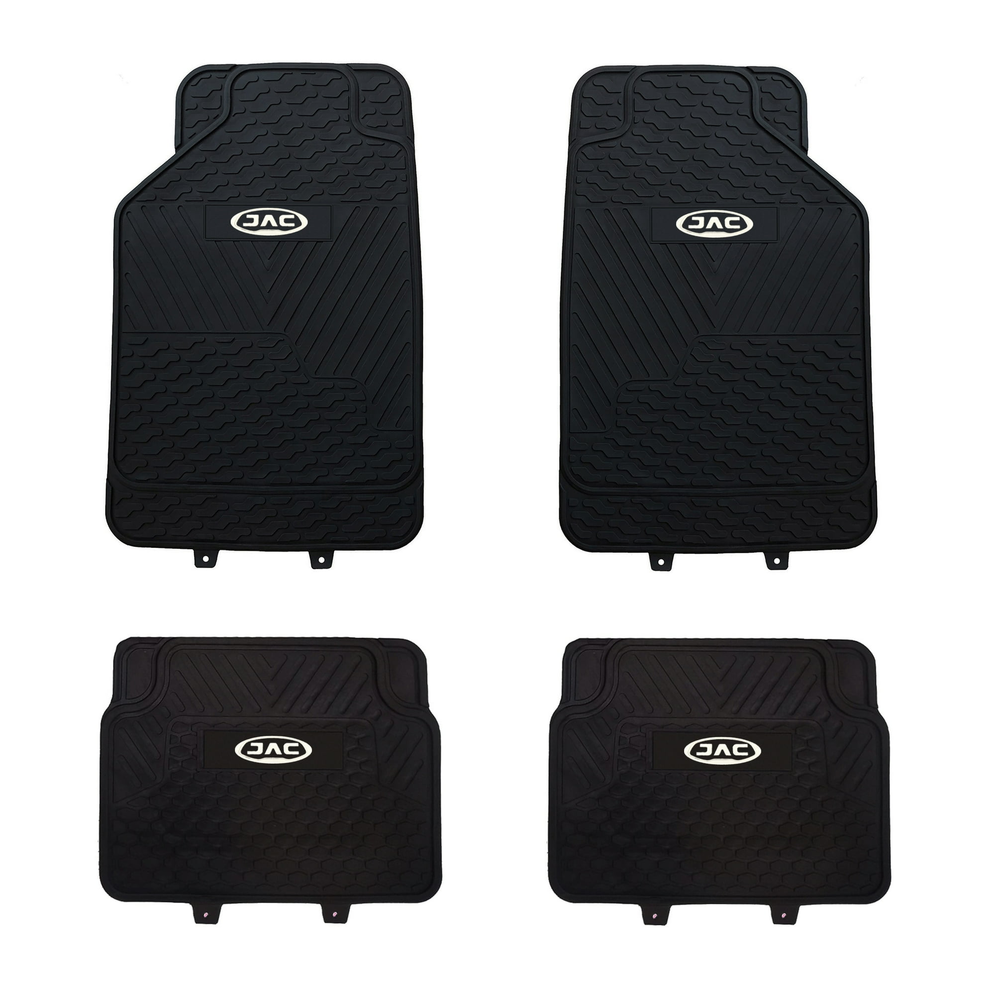 Jj Group - Pisos De Goma Marca Jac Para Vehículos 4 Piezas