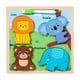 thumbnail image 5 of Rompecabezas De Madera Tablero De Dibujo Formas De Color Actividades De Aprendizaje Para Niños Animal Del Bosque, 5 of 5