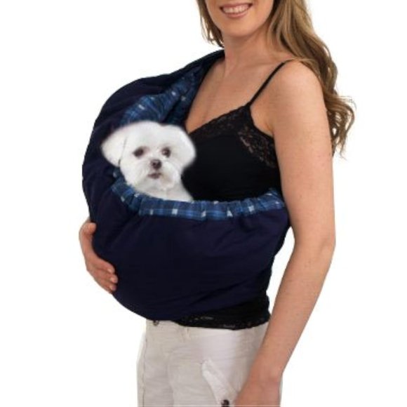 Transportadora tipo bandolera para mascotas OrgMemory, ajustable, para perro pequeño y gato, 55 x 24 cm