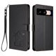 thumbnail image 1 of Funda Volteable tipo Billetera con Correa para Google Pixel 8, Negro, 1 of 6
