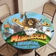 thumbnail image 5 of Madagascar-theme Fitted Round Tablecloths Elastic Edged Table Covers Waterproof Table Cloth for Kitchen Holiday Party Tables Decor 120cm, 5 of 6