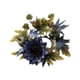 thumbnail image 1 of Corona De Calabaza De Otoño Corona De Cosecha De Acción De Gracias Adorno Para El Hogar Hojas De Arce Rústicas Corona De Calabaza Floral Corona De Hal Azul, 1 of 5