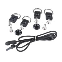 Magideal - De Aparejos Para Cubierta De Kayak, Instalación De Cuerda Elástica Elástica Cuerda Elástica Resistente Con Extremos De Cuerda Elástica Anillo En D