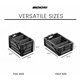 thumbnail image 3 of Cajas de Almacenamiento SIDIO Pack Inicial Negro Apilables, 3 of 8