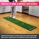 thumbnail image 3 of Colchoneta PuttOut, tamaño mediano, perfecto para practicar golf, 240 cm, color verde, 3 of 9