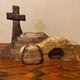 thumbnail image 3 of Decoraciones de escenas de Pascua, conjunto de escena de resurrección de Pascua con cruz de Jesús de madera, decoración de madera con escena de Pascua, decoración de tumba vacía con cruz de Pascua, de, 3 of 7