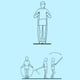thumbnail image 5 of Cuerda de saltar para niños - Mango de madera - Cuerda de saltar ajustable de algodón trenzado para fitness, 5 of 5