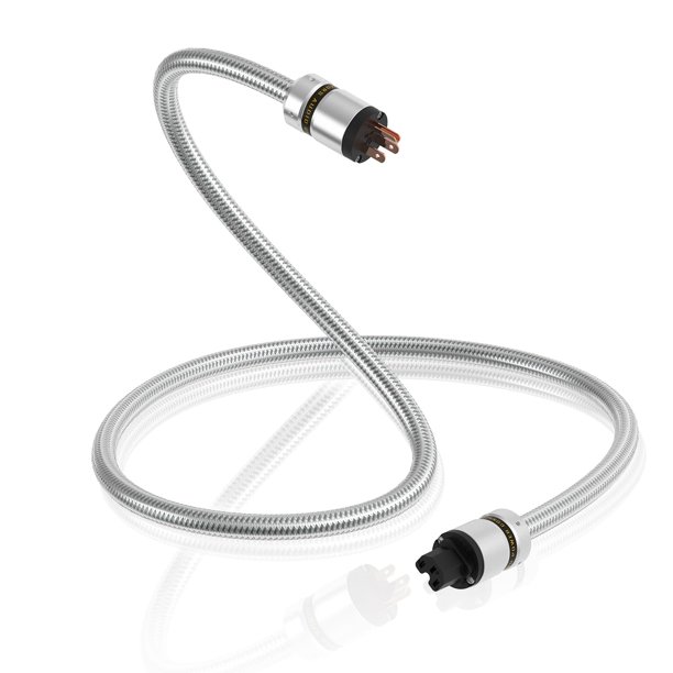 Cable de alimentación Monosaudio 14 AWG Audiophile 125 V 15 A 2 m con enchufe estadounidense