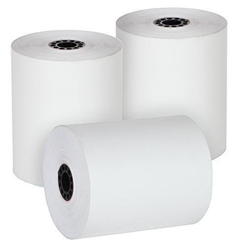 Rollos de papel POS para cajas registradoras térmicas, 80 x 230 mm, paquete de 32