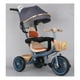 thumbnail image 2 of Triciclo Infantil 2 Etapas Metálico con Techo y Barra Guía Azul, 2 of 3