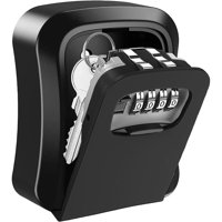 Genérica - Caja Seguridad Porta Llave Candado Clave