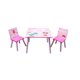 thumbnail image 1 of Mesa + 2 sillas Infantil rosada, 1 of 5