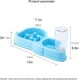 thumbnail image 2 of Dispensador De Agua + Plato Antiansiedad (ahogo) Todo En Uno Celeste, 2 of 3