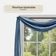 thumbnail image 3 of Bufanda ACHIM Sheer para ventana, 50 x 144 cm, poliéster azul, 3 of 6