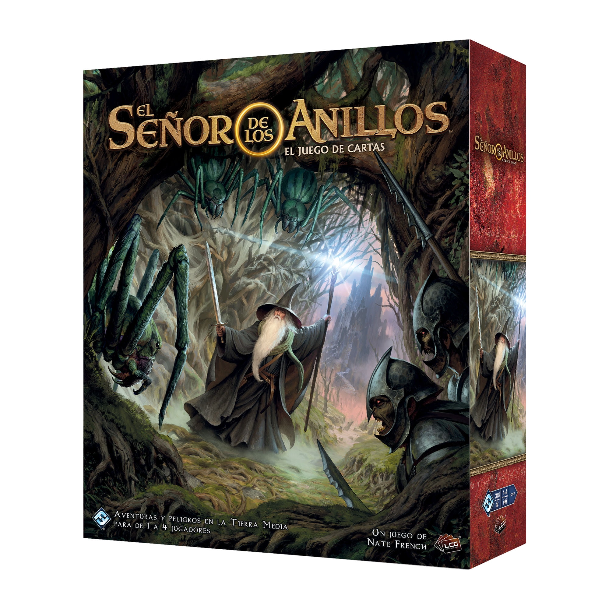 Asmodee - Juego De Mesa El Señor De Los Anillos Lcg Caja Básica Ed. Revisada
