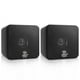thumbnail image 1 of Altavoces de estantería Pyle Home PCB4BK de 4 pulgadas, 200 W y 8 ohmios, color negro, 1 of 3