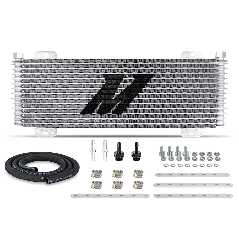 Enfriador De Transmisión Mishimoto Universal Fit, 13 Filas, 22,85 Cm