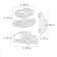 thumbnail image 2 of Matrices De Corte De Metal Con Formas De Autos Para Scrapbooking, 2 of 7