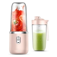 Genérica - Mini Licuadora Portátil Recargable Usb Juguera Batidora Rosa