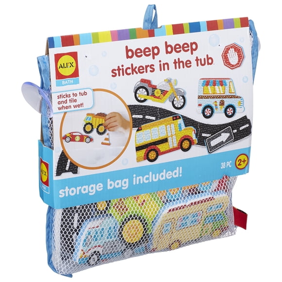 Pegatinas Bath Toys ALEX Toys Beep Beep in The Tub Kids 2+